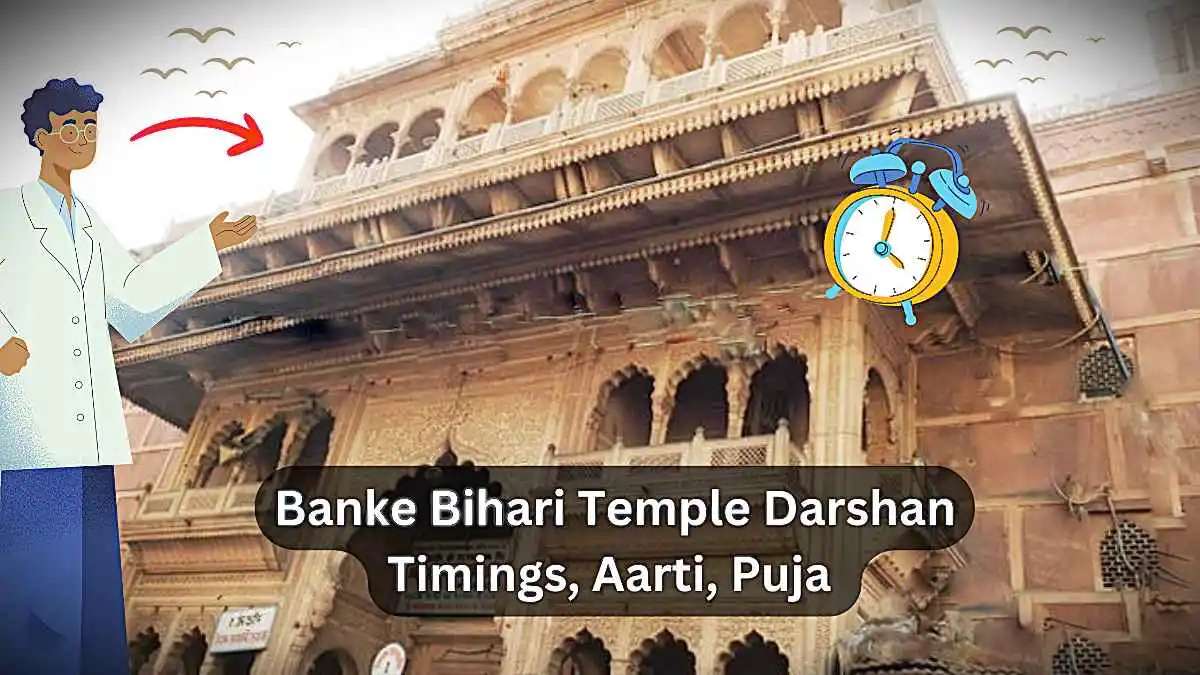 Banke Bihari Temple Vrindavan Darshan Timings